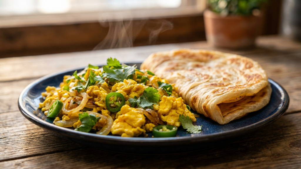 Khageena – Spiced Desi Masala Scrambled Eggs