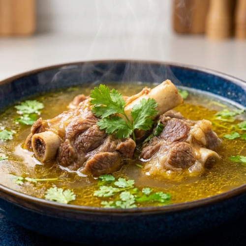 Mutton Yakhni – Aromatic Lamb Bone Broth