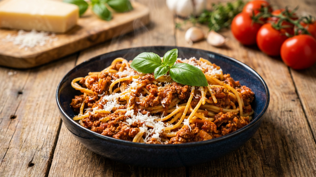 Classic Spaghetti Bolognese in Multi- Cooker