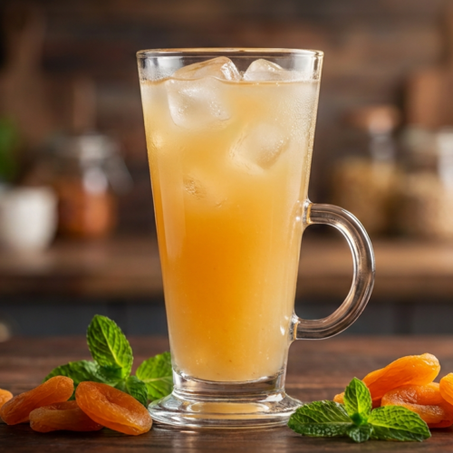 Traditional Apricot Refresher Drink