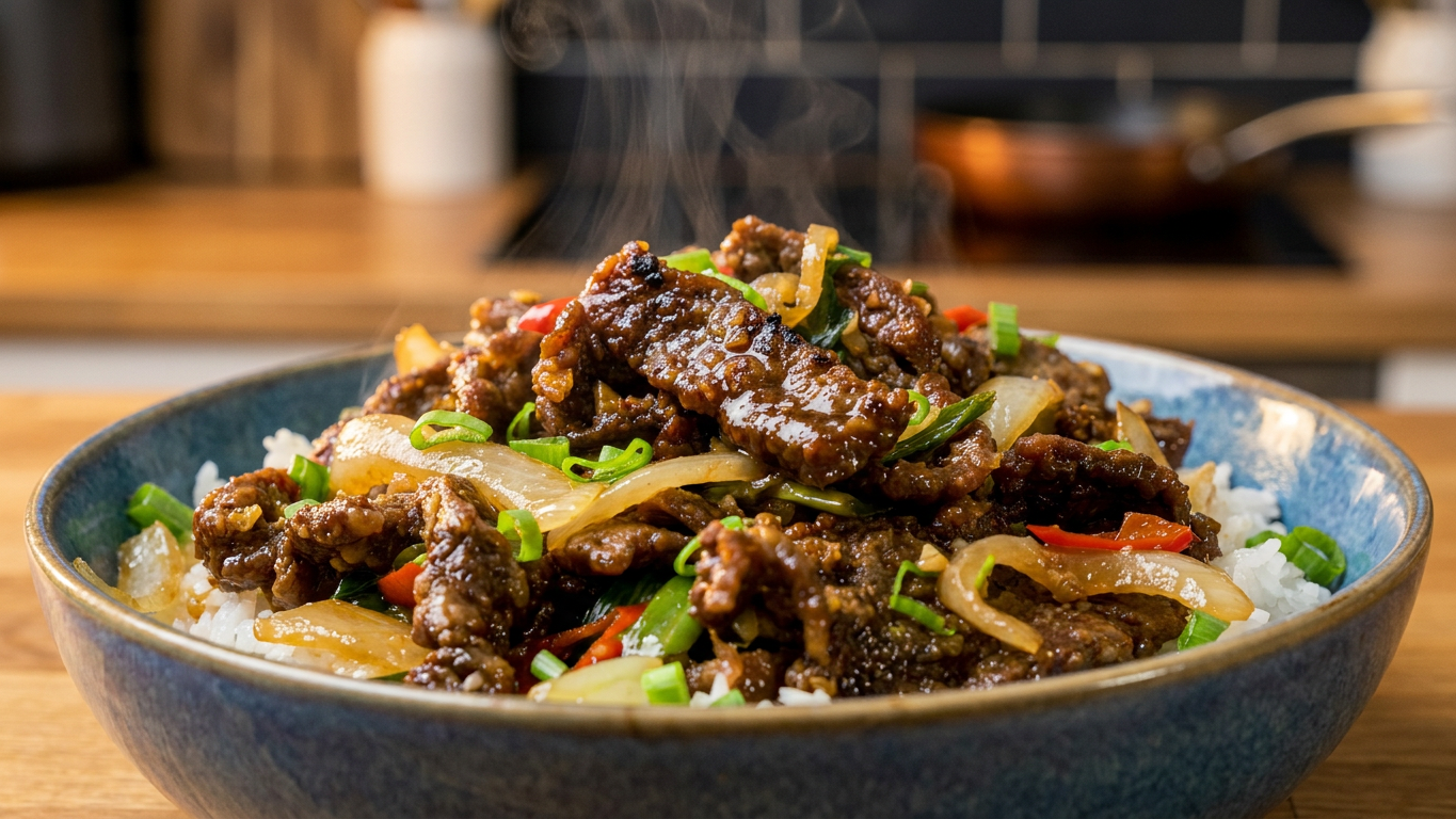 Mongolian Beef Recipe – Crispy Outside, Juicy Inside