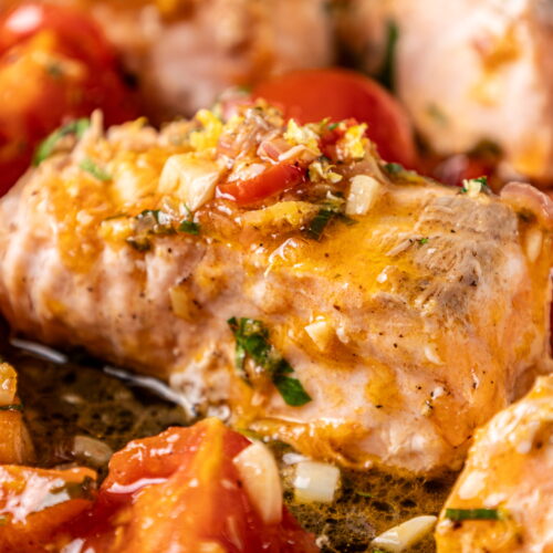 Garlic Lemon Salmon